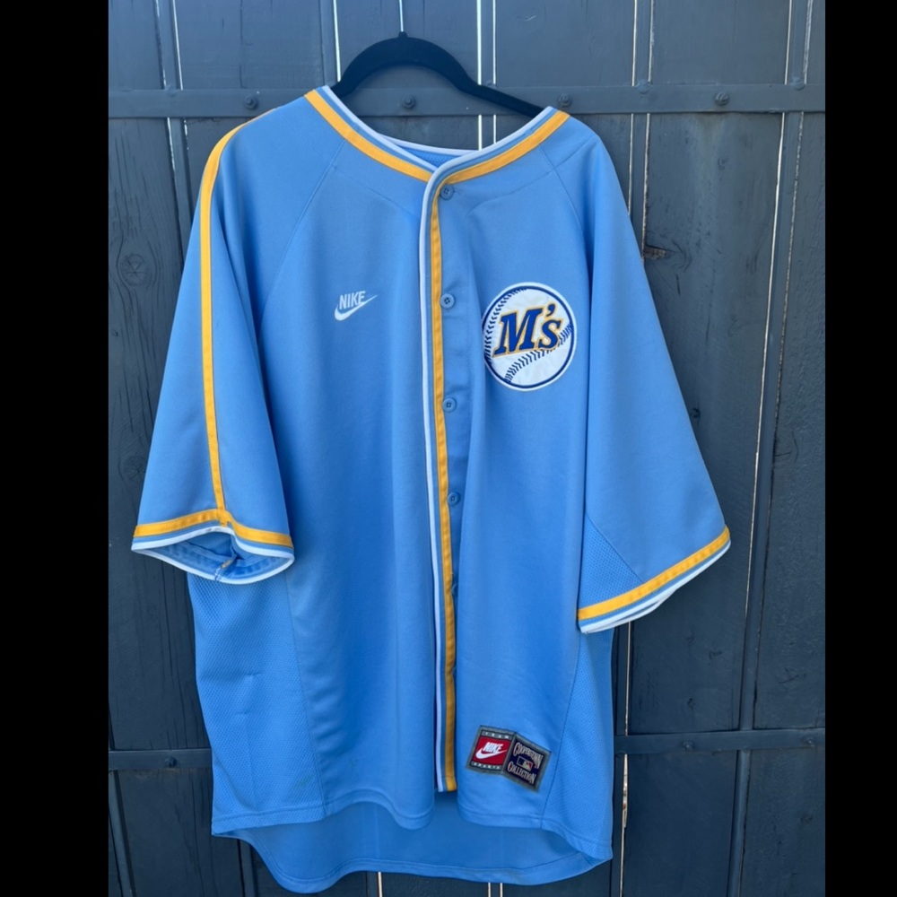 Retro Nike Jersey - Seattle Mariners - Jay Buhner - size XL